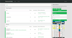 Desktop Screenshot of planetadelfutbol.com